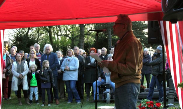Herdenking communistische verzetsstrijder Jan Bonekamp