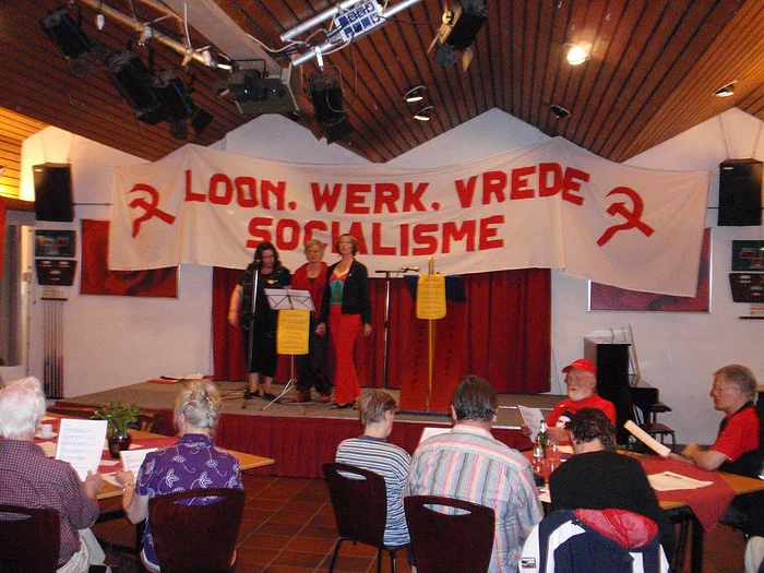 Sfeervolle 1 mei-viering in Enschede