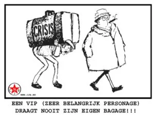 Allemaal de schouders eronder