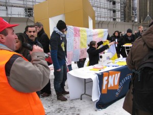 grootste poetsdoek Steunbetuigingen vormen de grootste poetsdoek