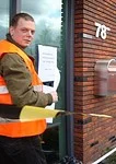 ‘Ik probeer juist tussen de mensen te staan’.
