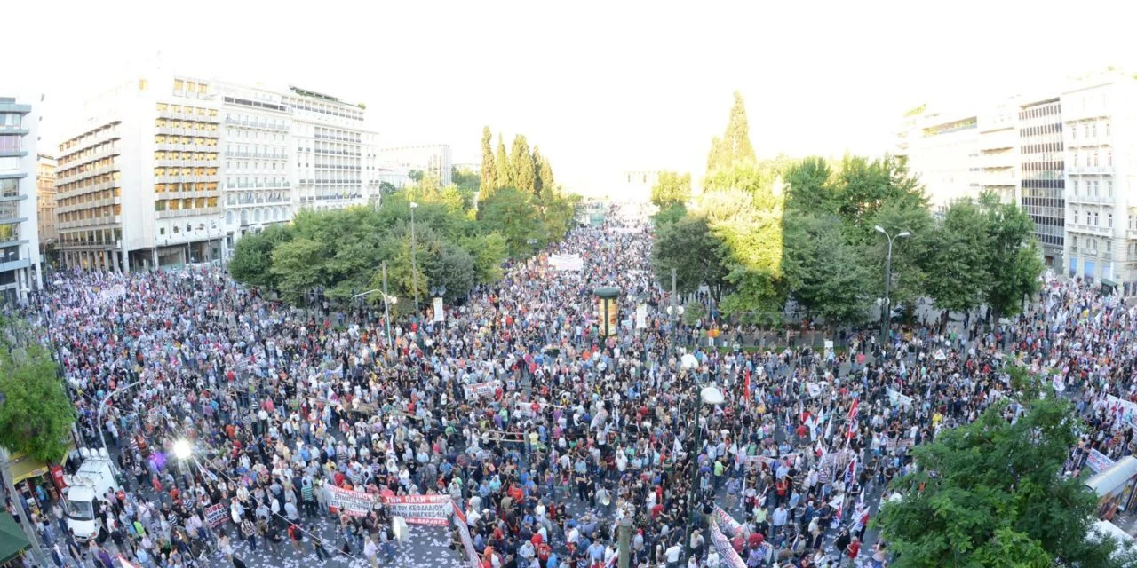 NCPN verklaring over Griekenland: Dictatuur van het kapitaal steeds meer zichtbaar in Europa