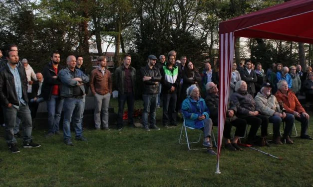 Herdenking communistische verzetsstrijder Jan Bonekamp