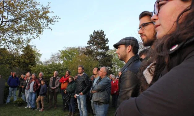 Herdenking communistische verzetsstrijder Jan Bonekamp