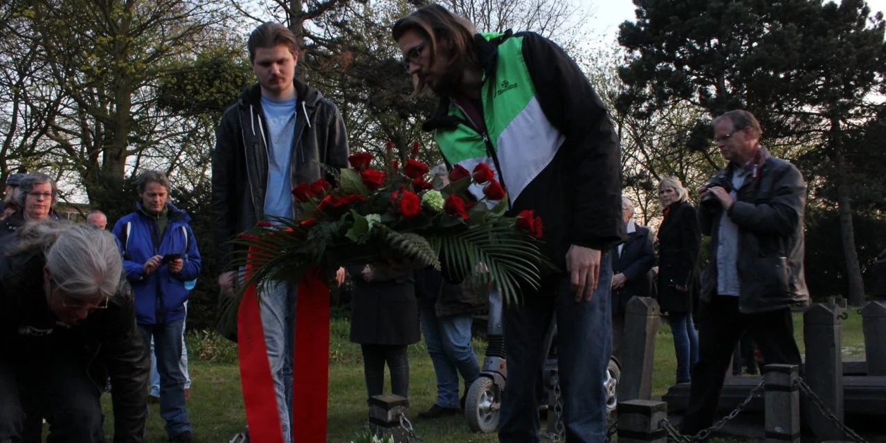 Herdenking communistische verzetsstrijder Jan Bonekamp