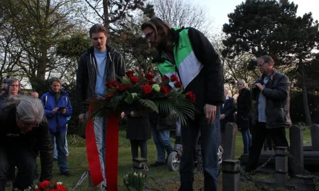 Herdenking communistische verzetsstrijder Jan Bonekamp