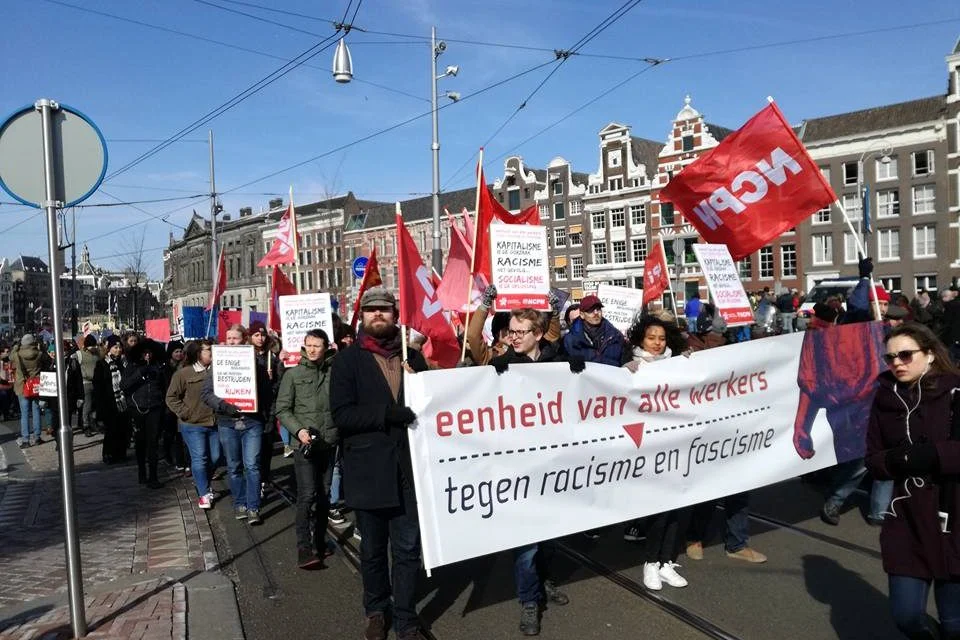 Verslag 18 maart: Eenheid van alle werkers tegen racisme en fascisme!