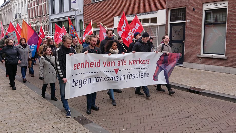 Toespraak demonstratie 9 maart: Eenheid van alle werkers tegen Racisme en Fascisme!