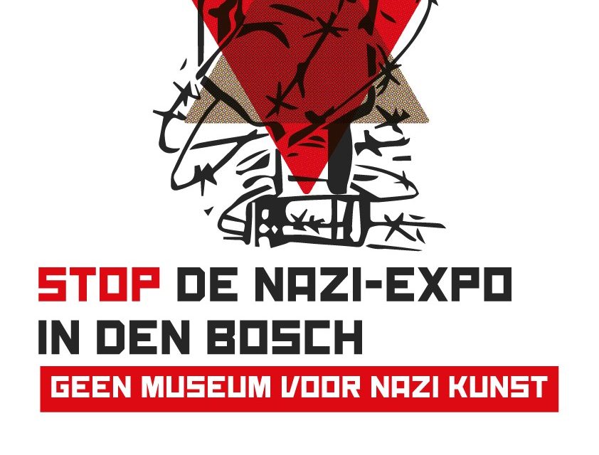 Press Statement: Fascism is not art, fascism is terror – Stop the nazi art exhibition in Den Bosch!
