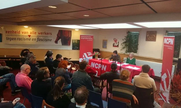 Succesvolle politieke bijeenkomst: ‘Imperialisme of Socialisme? 70 jaar NAVO – 100 jaar Komintern’