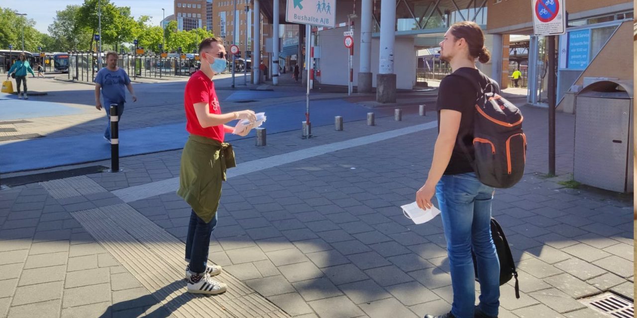 Ook bedekte monden hebben een stem!