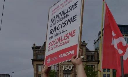 CJB op de Dam tegen racistisch politiegeweld