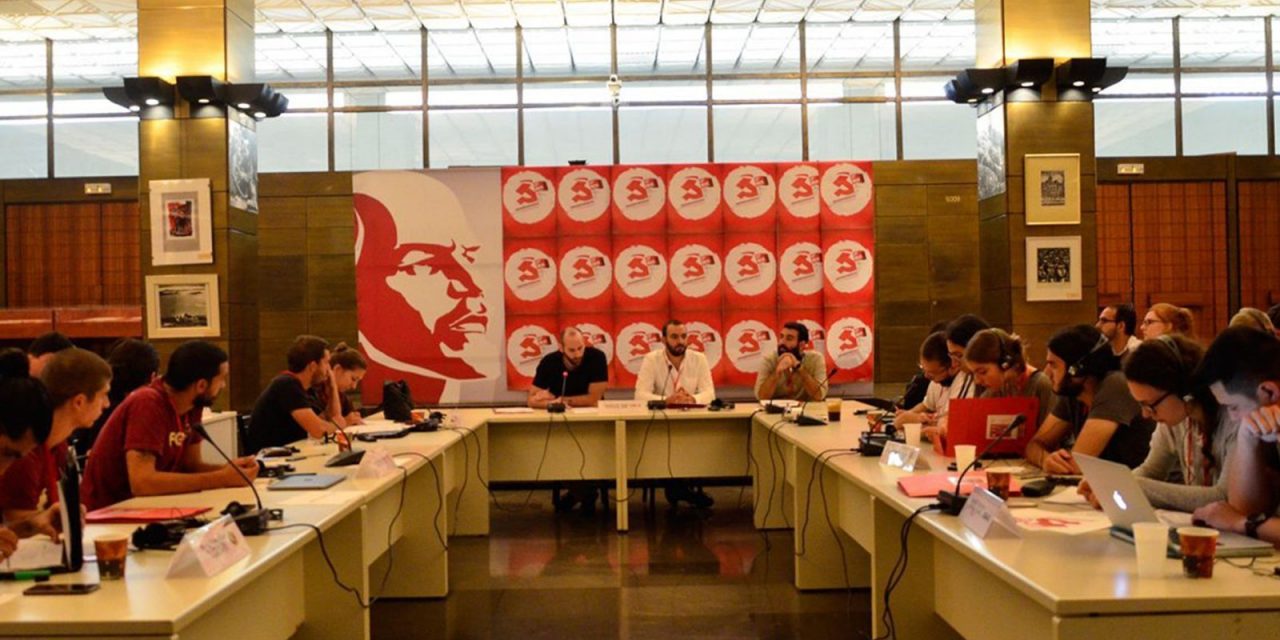 Contribution CJB to European meeting of communist youth organisations