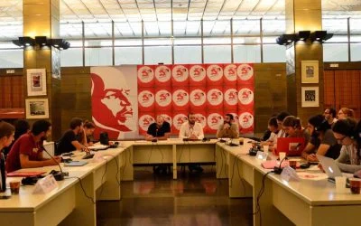 Contribution CJB to European meeting of communist youth organisations