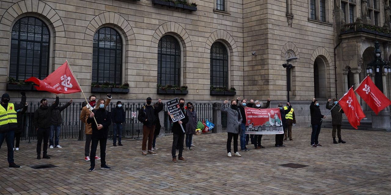 Demonstratie CJB in Rotterdam: tegen kapitalistische afbraak!