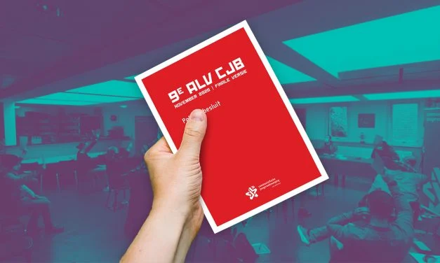 9e ALV van de CJB: politiek besluit en nieuwe statuten
