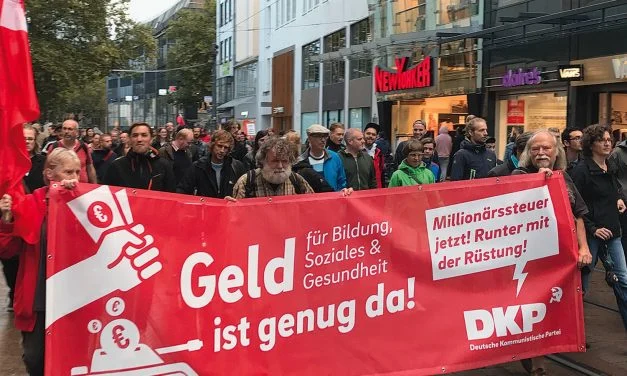 Uitsluiting verkiezingsdeelname Duitse Communistische Partij (DKP) door gerechtshof van tafel geveegd