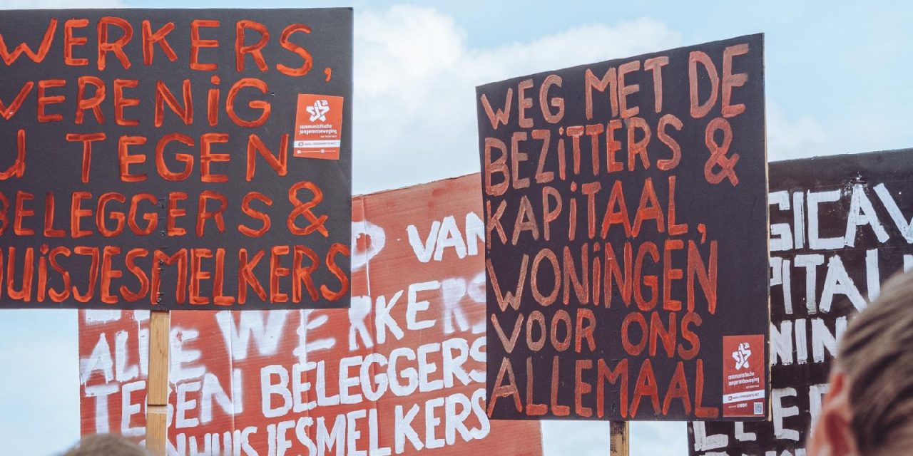 CJB aanwezig bij Woonprotest Amsterdam & Woonopstand Rotterdam!