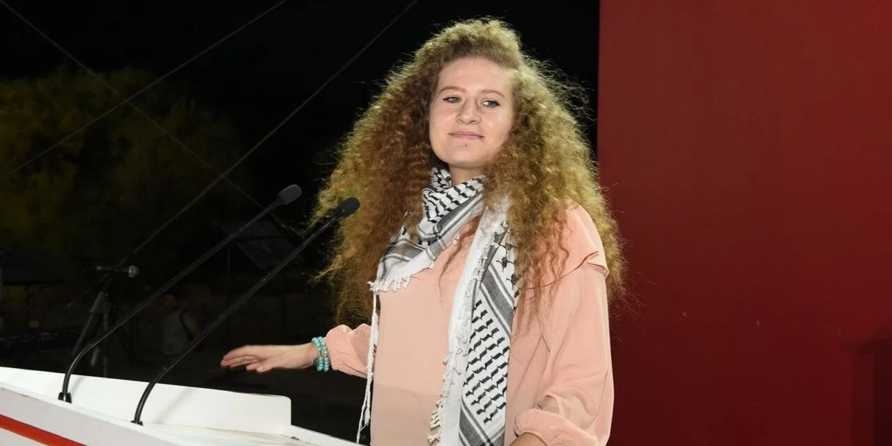 Handen af van Ahed Tamimi! Vrijheid voor Palestina!
