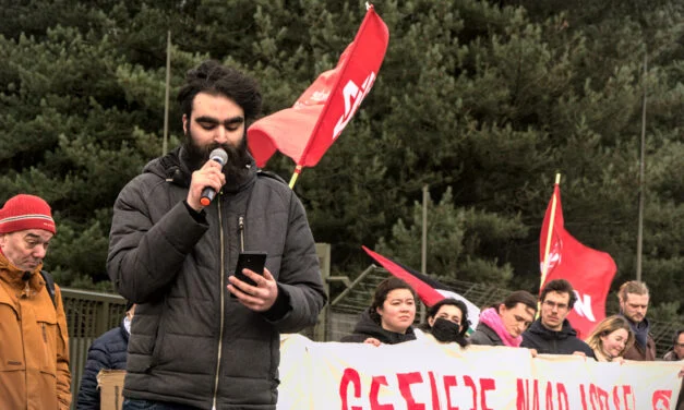 Toespraak bij Vliegbasis Woensdrecht: Breek de band tussen Israël en Nederland!